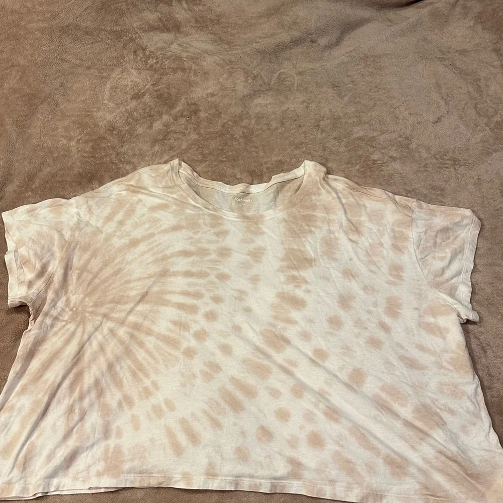 OLD NAVY • tie-dye cropped tee - Picture 1 of 5